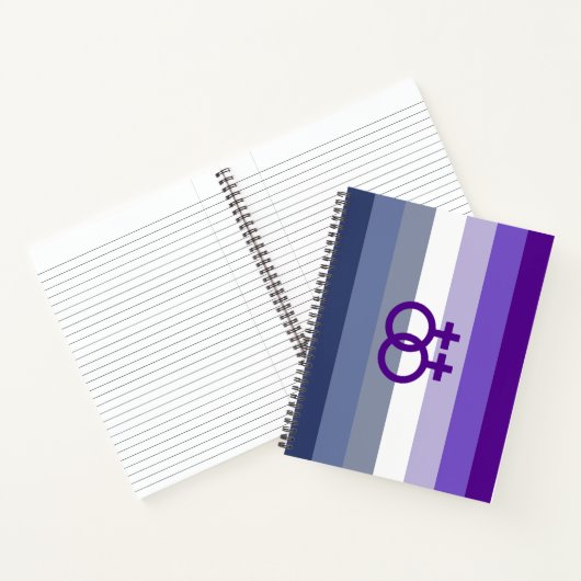 Butch Lesbian Liebe WLW Pride Notizblock (Innenseite)