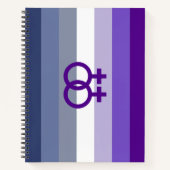 Butch Lesbian Liebe WLW Pride Notizblock (Vorderseite)