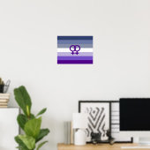 Butch Lesbian Liebe WLW Pride Poster (Heimbüro)