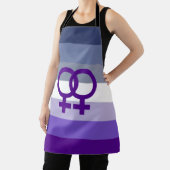 Butch Lesbian Liebe WLW Pride Schürze (InSitu)