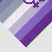 Butch Lesbian Liebe WLW Pride Seidenpapier (Ausschnitt)
