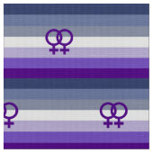 Butch Lesbian Liebe WLW Pride Stoff (Nahaufnahme)