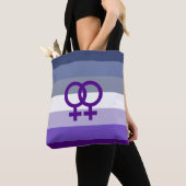 Butch Lesbian Liebe WLW Pride Tasche (Von Nahem)