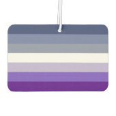 Butch Lesbian Pride Flag Autolufterfrischer (Rückseite)