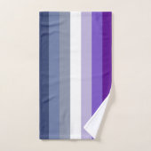 Butch Lesbian Pride Flag Badhandtuch Set (Handtuch)
