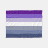 Butch Lesbian Pride Flag Fleecedecke (Vorderseite (Horizontal))
