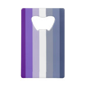 Butch Lesbian Pride Flag Geldbeutel Flaschenöffner (Rückseite)