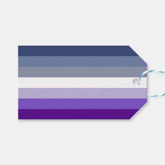 Butch Lesbian Pride Flag Geschenkanhänger (Vorderseite (Horizontal))