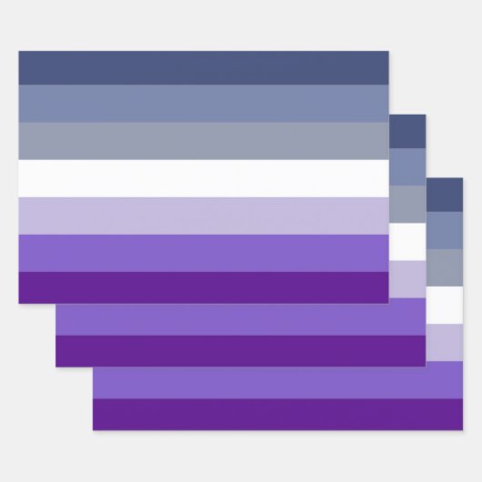 Butch Lesbian Pride Flag Geschenkpapier Set (Set)