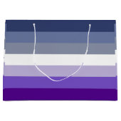 Butch Lesbian Pride Flag Große Geschenktüte (Vorderseite)