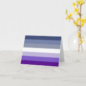 Butch Lesbian Pride Flag Karte (Gelbe Blume)