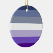 Butch Lesbian Pride Flag Keramik Ornament (Rechts)