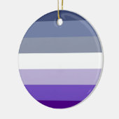 Butch Lesbian Pride Flag Keramik Ornament (Links)