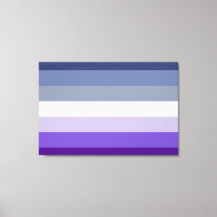 Butch Lesbian Pride Flag Leinwanddruck