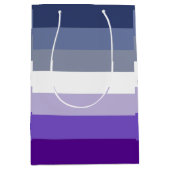 Butch Lesbian Pride Flag Mittlere Geschenktüte (Vorderseite)