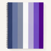 Butch Lesbian Pride Flag Notizblock (Vorderseite)