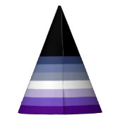Butch Lesbian Pride Flag Partyhütchen (Rückseite)