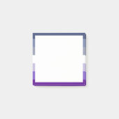 Butch Lesbian Pride Flag Post-it Klebezettel (Vorderseite)
