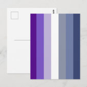 Butch Lesbian Pride Flag Postkarte (Vorne/Hinten)