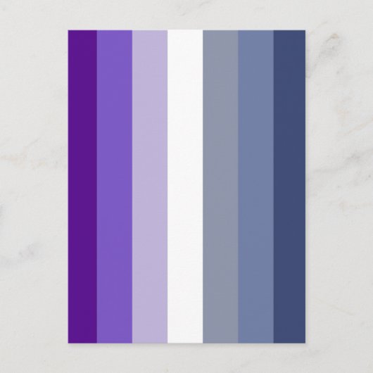 Butch Lesbian Pride Flag Postkarte (Vorderseite)