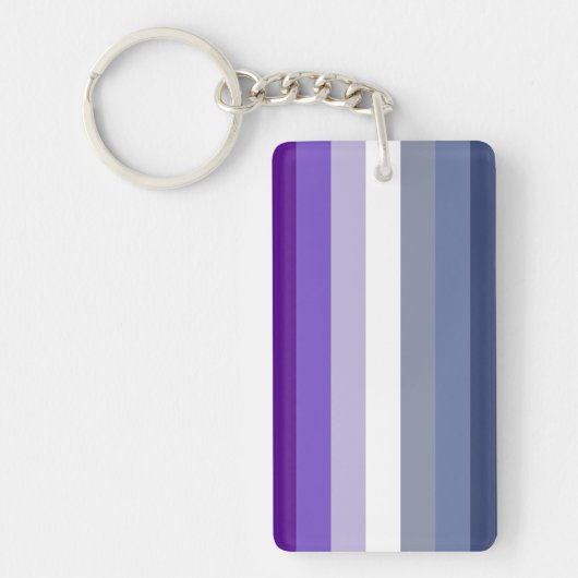 Butch Lesbian Pride Flag Schlüsselanhänger (Vorderseite)