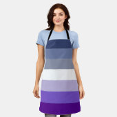 Butch Lesbian Pride Flag Schürze (Getragen)