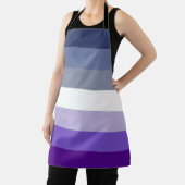 Butch Lesbian Pride Flag Schürze (InSitu)