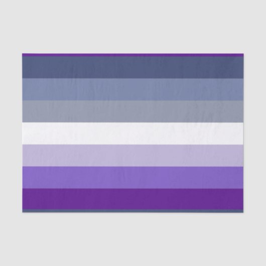 Butch Lesbian Pride Flag Seidenpapier (Vorderseite)