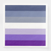 Butch Lesbian Pride Flag Serviette (Vorderseite)