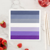 Butch Lesbian Pride Flag Serviette (Beispiel)