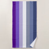 Butch Lesbian Pride Flag Strandtuch (Vorderseite)