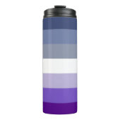 Butch Lesbian Pride Flag Thermosbecher (Vorderseite)