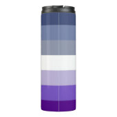 Butch Lesbian Pride Flag Thermosbecher (Rückseite)