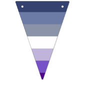 Butch Lesbian Pride Flag Wimpelkette (Erste Fahne)