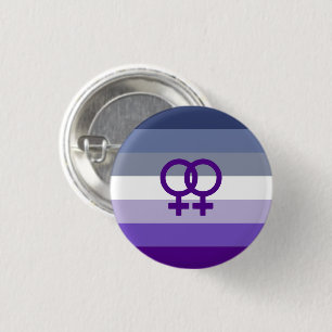 Butch-Lesbische Liebe WLW Pride Button