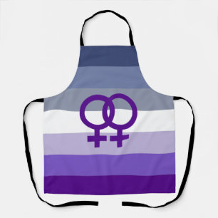 Butch-Lesbische Liebe WLW Pride Schürze
