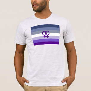 Butch-Lesbische Liebe WLW Pride T-Shirt
