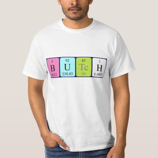 Butch Periodenname Shirt (Vorderseite)