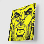 Butch Quadratische Wanduhr (Winkel)