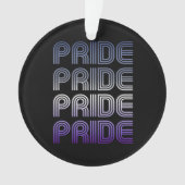 Butch Retro Pride Ornament (Vorderseite)