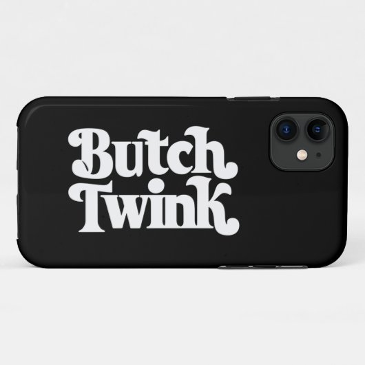 Butch Twink LGBTQ Monat Case-Mate iPhone Hülle (Rückseite (Horizontal))