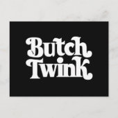 Butch Twink LGBTQ Monat Postkarte (Vorderseite)