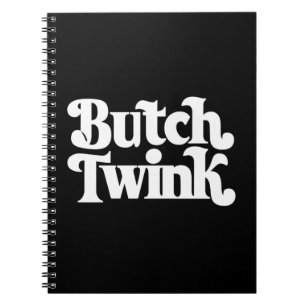 Butch Twink LGBTQ Stolzmonat Notizblock