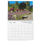 Butchart Flower Gardens Photography Quote Calendar Kalender (Mär 2026)