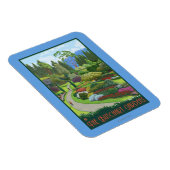 Butchart Gardens - Brentwood Bay Magnet (Rechte Seite)