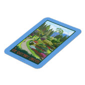 Butchart Gardens - Brentwood Bay Magnet (Linke Seite)