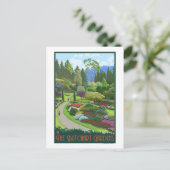 Butchart Gardens - Brentwood Bay Postkarte (Stehend Vorderseite)