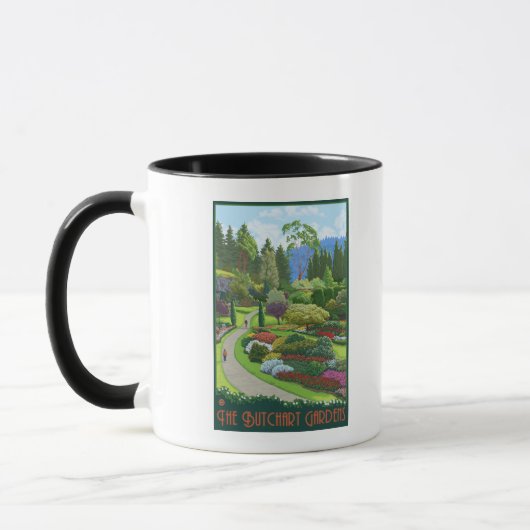 Butchart Gardens - Brentwood Bay Tasse (Links)