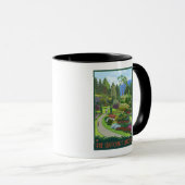 Butchart Gardens - Brentwood Bay Tasse (VorderseiteRechts)