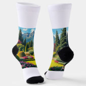 Butchart Socken (Gewinkelt)